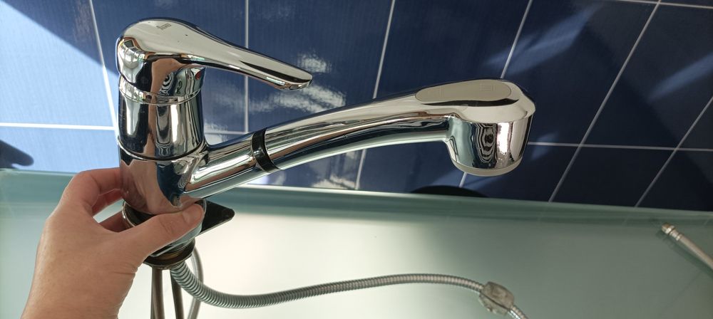 Torneira cozinha chuveiro teka