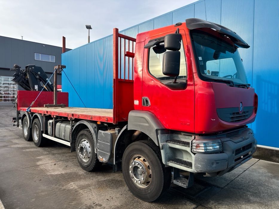 Renault kerax 8x4 hds hiab