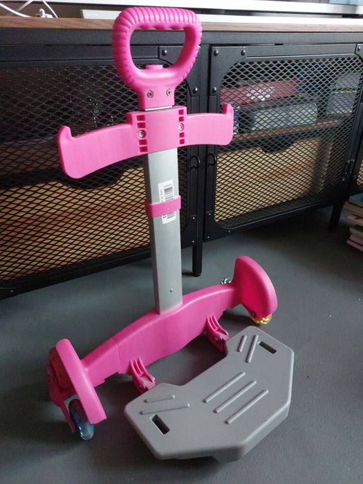 Stelaż na plecak 3-kołowy