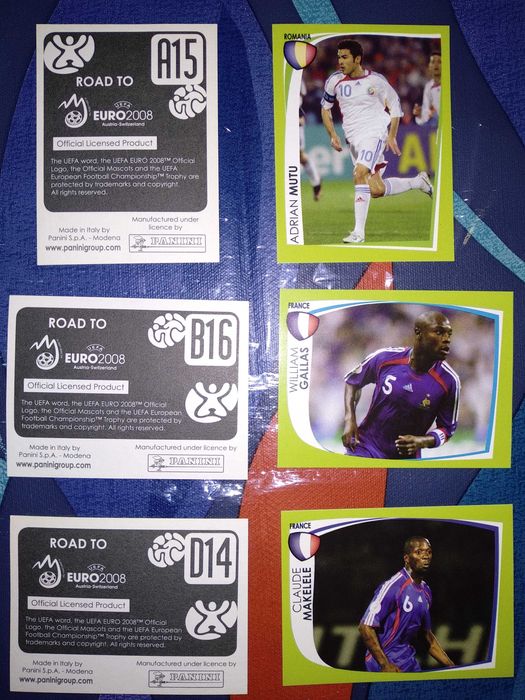 Panini - Road to UEFA Euro 2008 - McDonald's Happy Meal - Album C