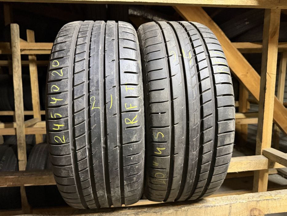 Шини літо 245/40R20 Goodyear Eagle F1 asym2 RFT 2шт 6,5+мм 24/21рік