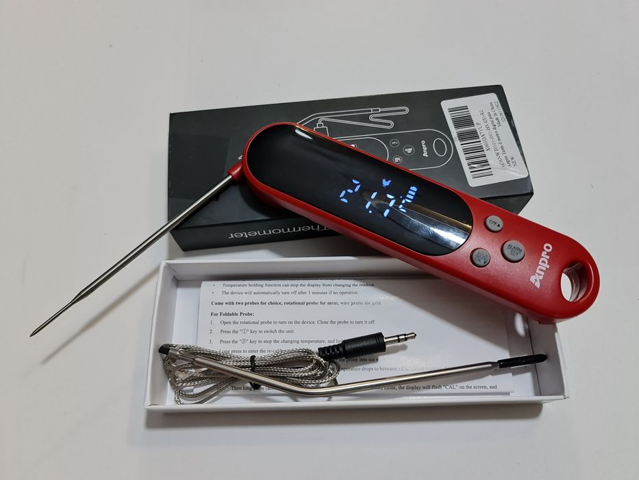 Termometro instantâneo 2 sondas BBQ