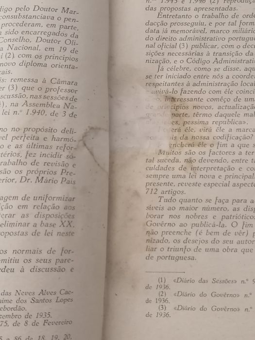 Código Administrativo 1936