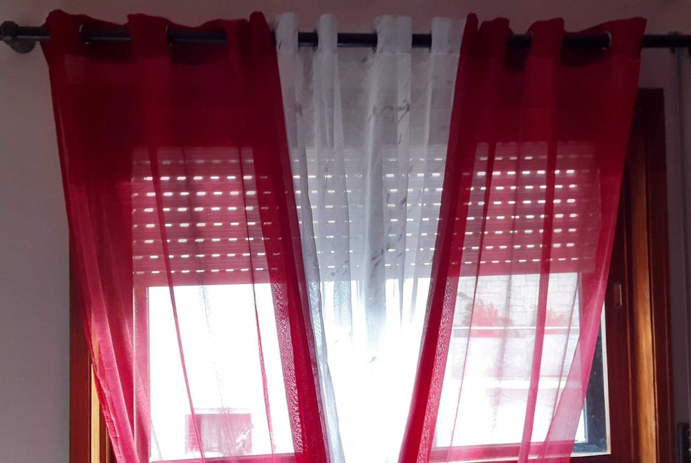 CONJUNTO CORTINAS CORTINADOS - URGENTE DESOCUPAR ​Recheio ​Casa