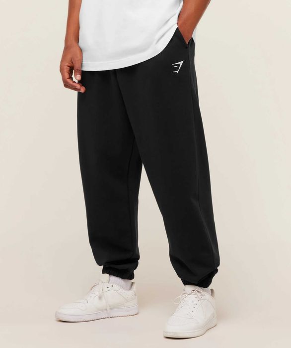 Оверсайз Джогери Gymshark Crest Oversized Joggers Штани Джимшарк Оригінал