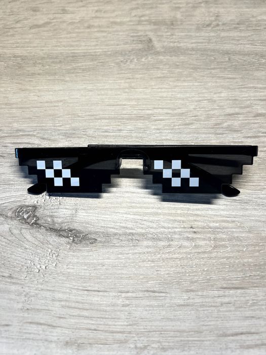 Okulary piksele minecraft przeciwsłoneczne M-L