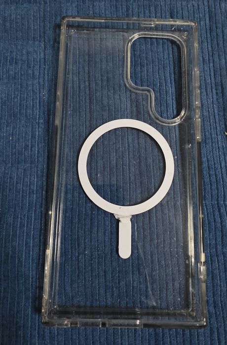 Capa Magnetica Transparente S22 Ultra