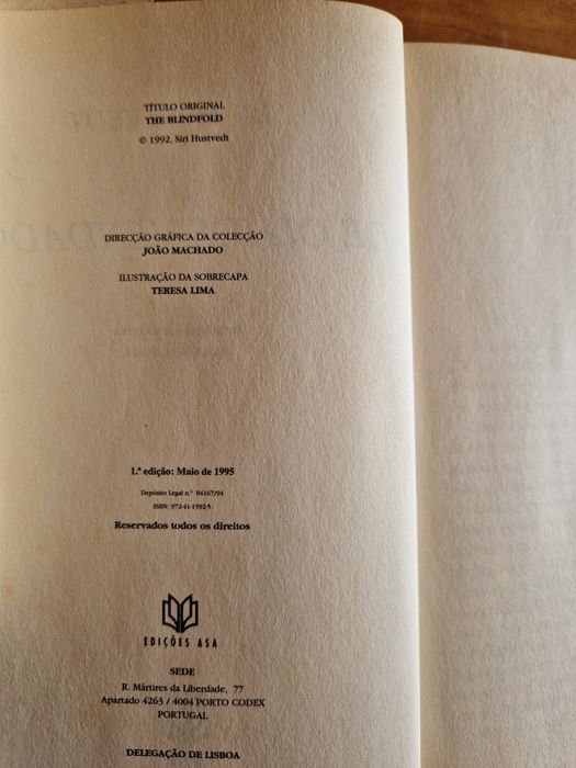 Romance "De Olhos Vendados", de Siri Hustvedt