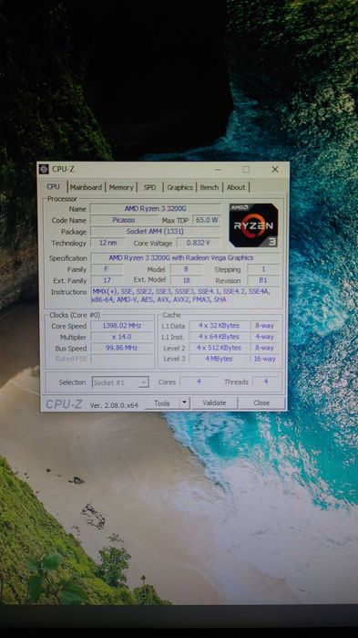 Процесор Ryzen 3 3200G + боксовий кулер AMD сокет AM4