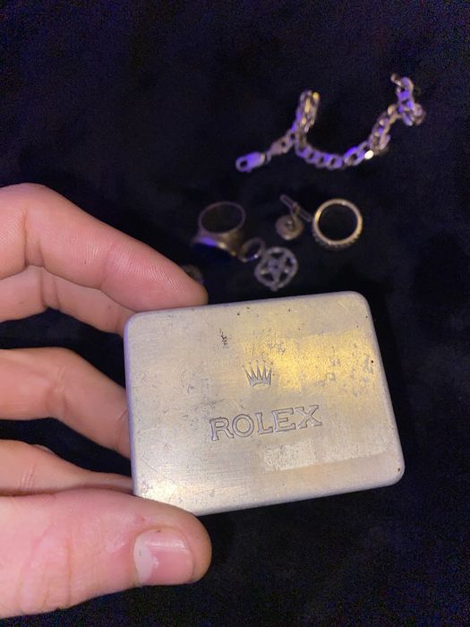 Comjunto de joalharia em prata