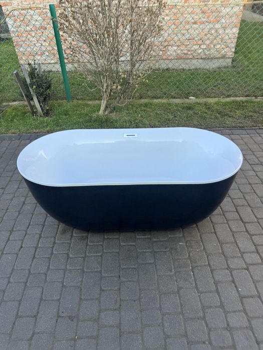 Ванна акрилова окремостояча 151 см (00244+) сантехніка