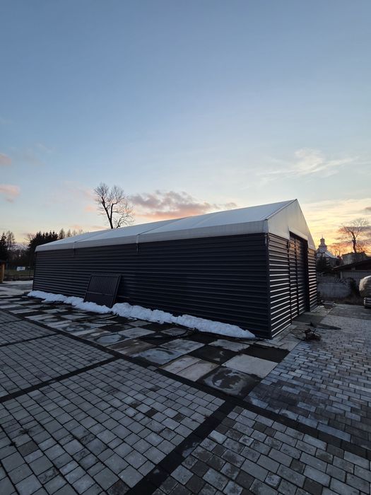Pompowany dach ,hala 15mx8m