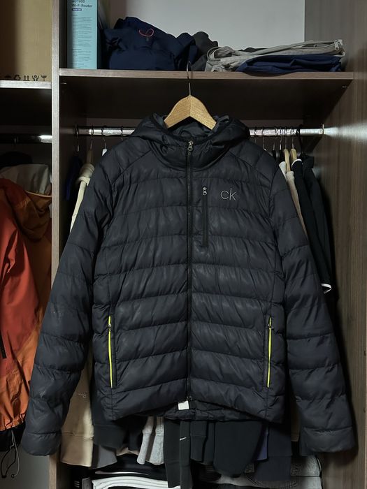 куртка пуховик calvin klein