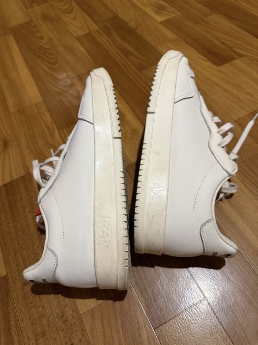 Кроссовки Adidas 424 SC Premiere Cloud White Scarlet