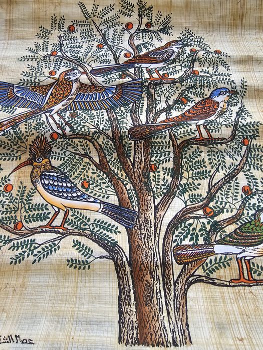 Papiro Egípcio (Árvore da Vida)