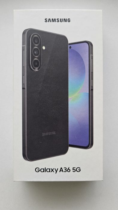 Samsung Galaxy A36 5G 8/256GB Nowy Zaplombowany Black