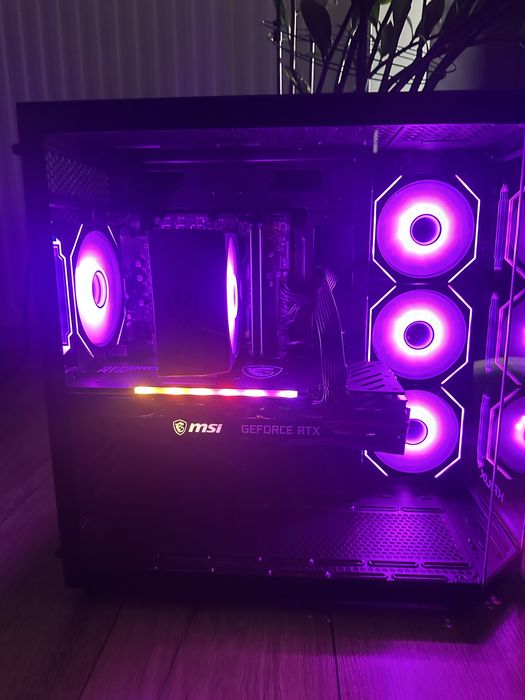 Komputer Gamingowy / Intel i5 12400 / RTX 3060 TI / 16GB RAM / 1500GB / ARGB / Warszawa / Akwarium