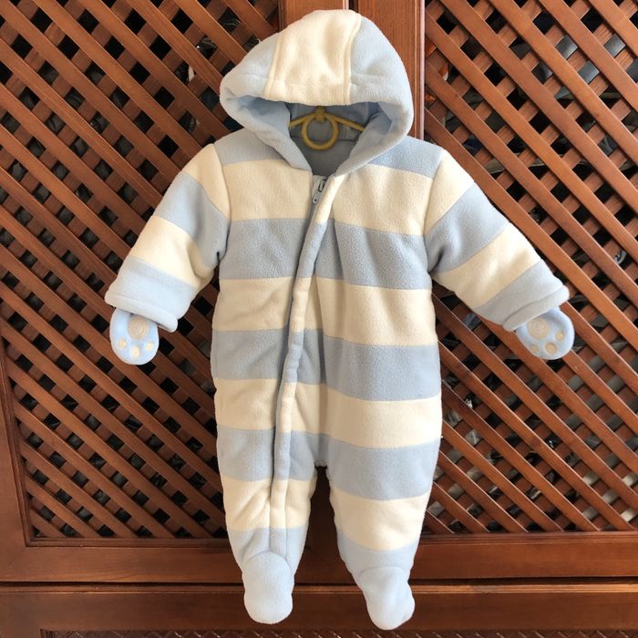 Зимовий комбінезон для новонародженого