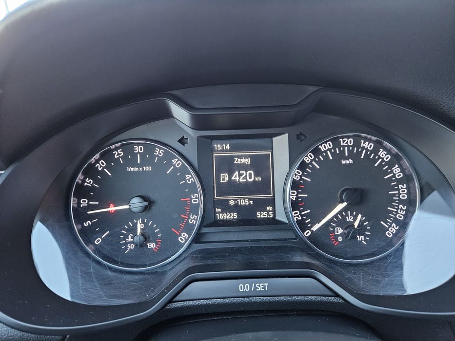 Skoda Octavia 3 Kombi 1.6 TDI Rok 2015 Parktronik Przebieg 169500 km