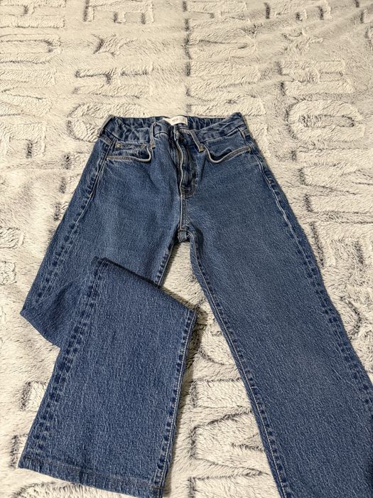 джинси mango сині