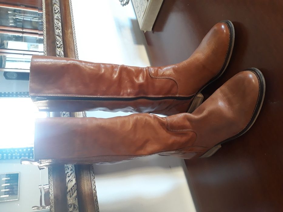 Botas pele 36