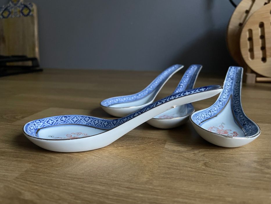 Komplet łyżek do zupy/ramenu