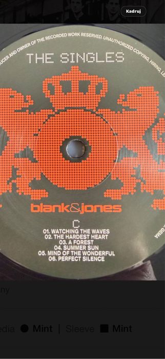 Blank Jones - The Singles - 2 Czarne Vinyl LP