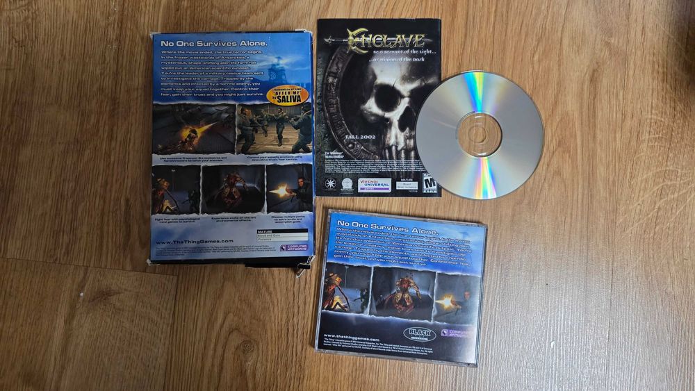 PC The thing wydanie USA box