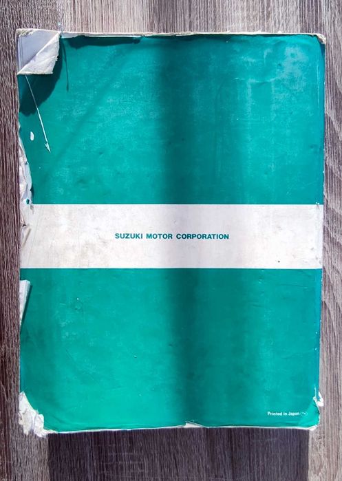 Książka "Suzuki Swift Service Manual 1300" 1989/1990 - Język Angielski