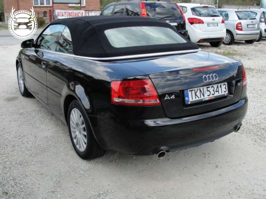 Audi A4 1,8 Turbo Benz 163 Km Klimatronik Skóra Kabriolet Automat