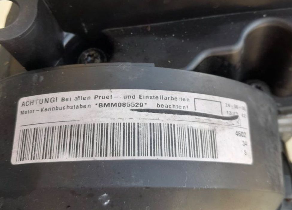 VW Passat B6 Touran Audi Skoda 2.0 TDI 140 KM kod silnika BMM