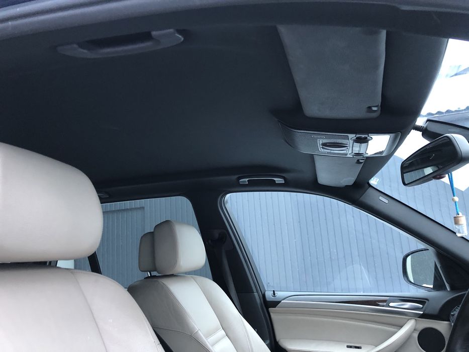 Черный потолок без люка BMW X5 E70 чорний БМВ Х5 E70 Разборка