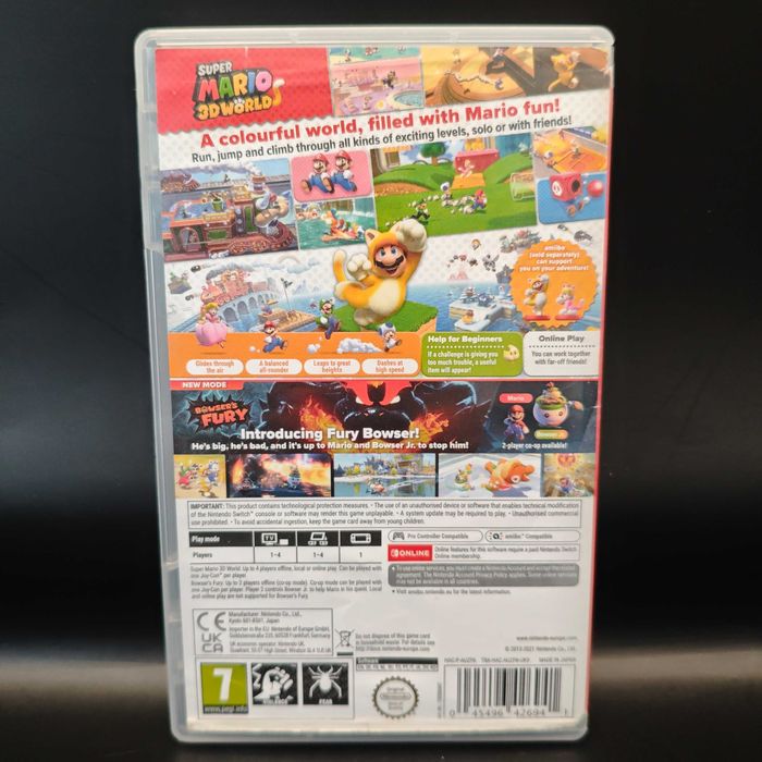 PATRZ OPIS !!! Super Mario 3D World + Bowser's Fury Nintendo Switch ...