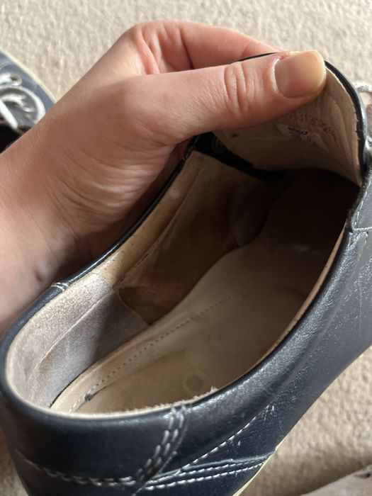 Buty ze skóry licowej ecco