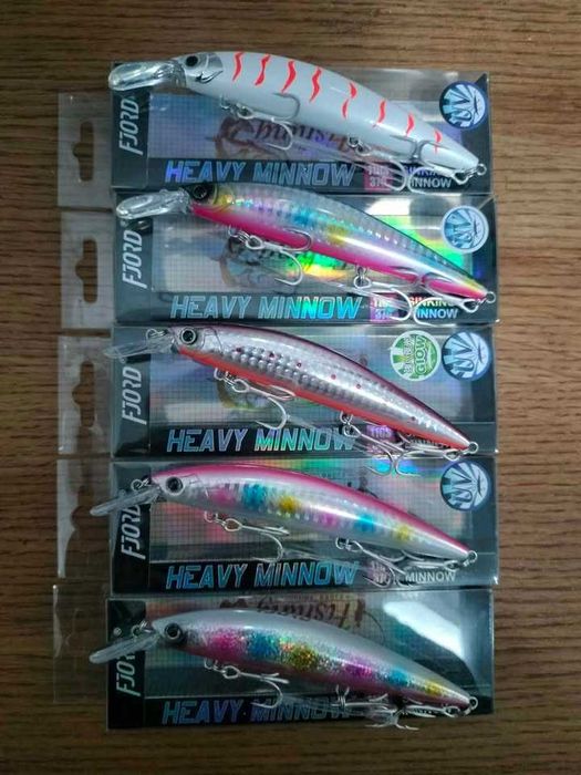 Fjord Heavy Minnow 110s 37gr e 90s 29gr