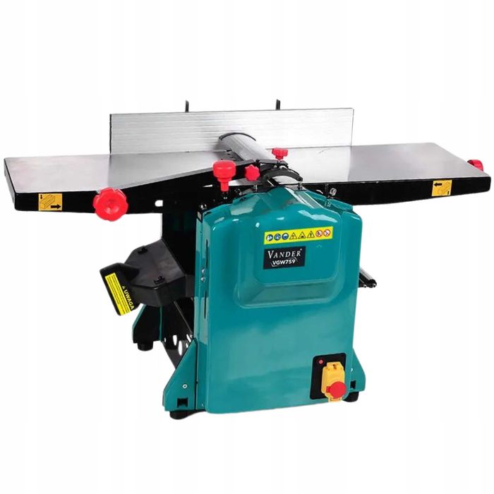 Strugarka Grubościówka Wyrównywarka 1800W 254mm Heblarka Vander Fv
