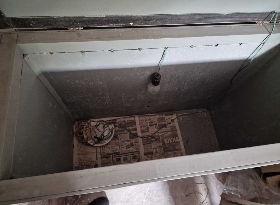 Балконный утеплёный ящик для хранения овощей.