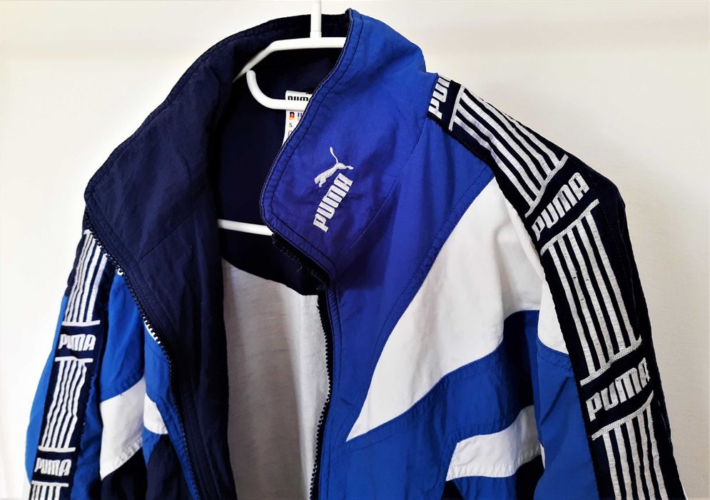 Puma Kurtka Wiatrówka Przejściowa Rozmiar M Vintage Retro