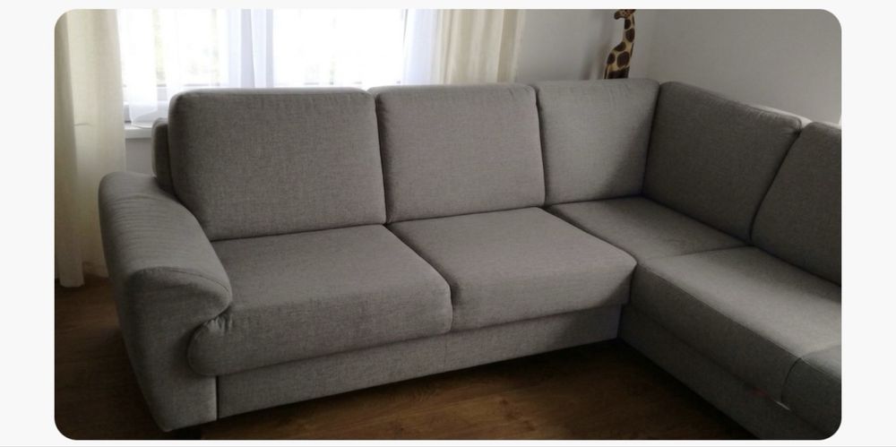 Rozkladana sofa z funkcją spania i fotel