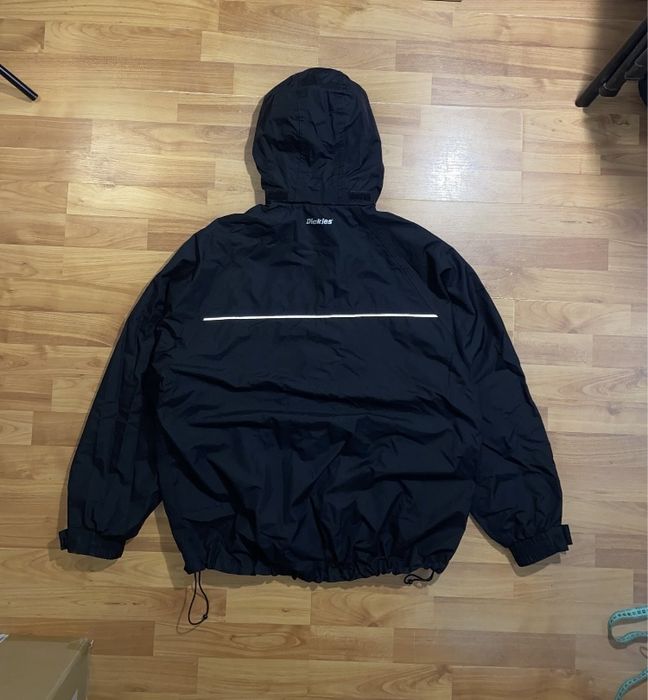(S-M) DICKIES Черная курточка на мембране весенняя осенняя tnf gore tex ветровка
