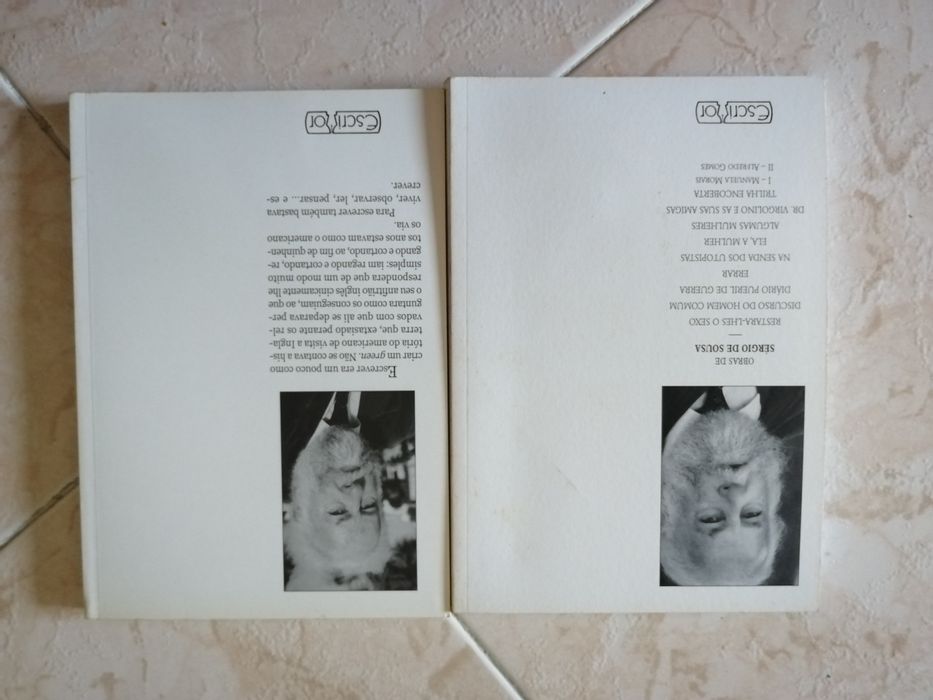 Livros Sérgio de Sousa - "Trilha Encoberta" e "Algumas Mulheres"
