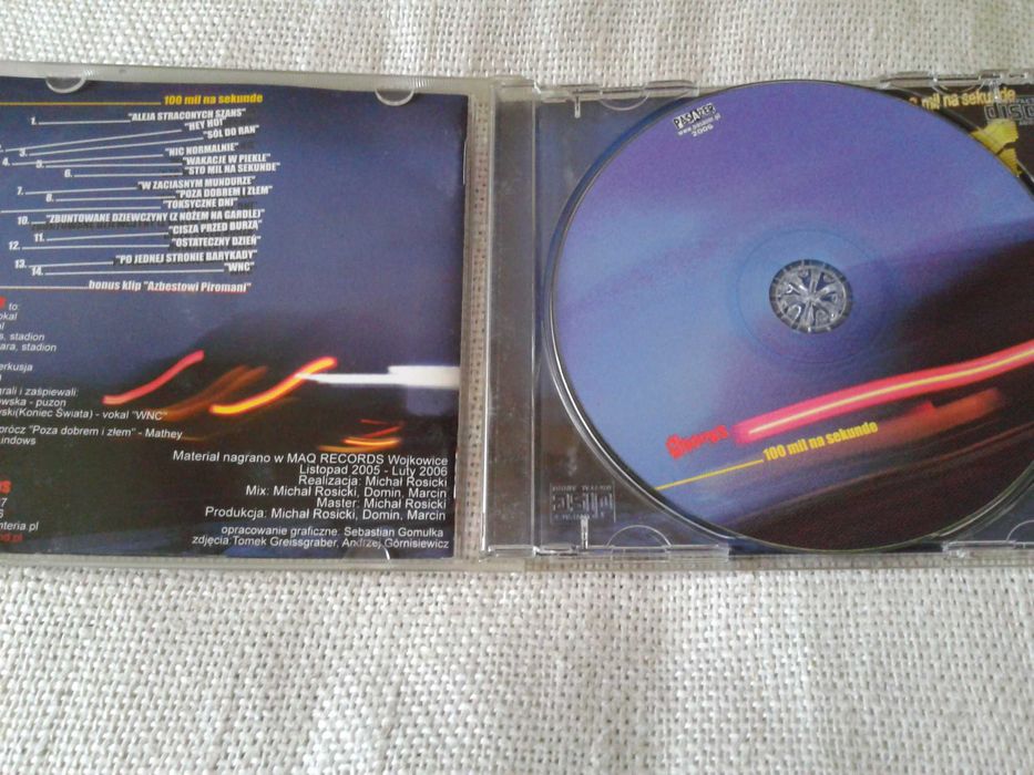 De Łindows - 100 Mil Na Sekundę  CD