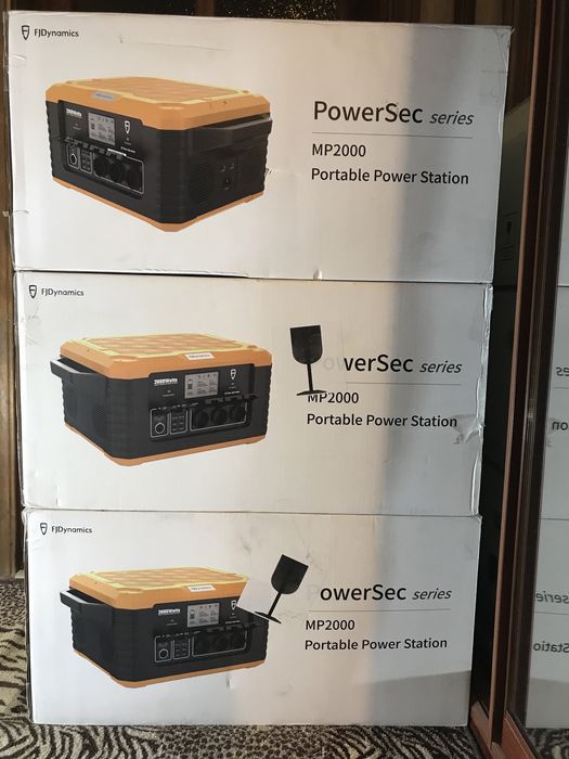 Зарядна станція MP2000 PowerSec FJDynamics ДБЖ UPS Акумулятор Інвертор