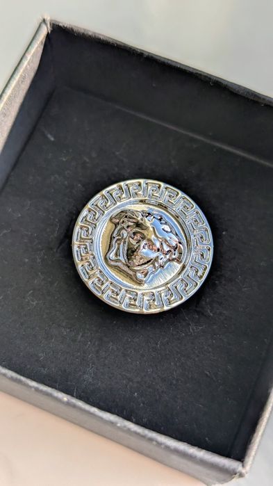 Запонки versace silver 2шт