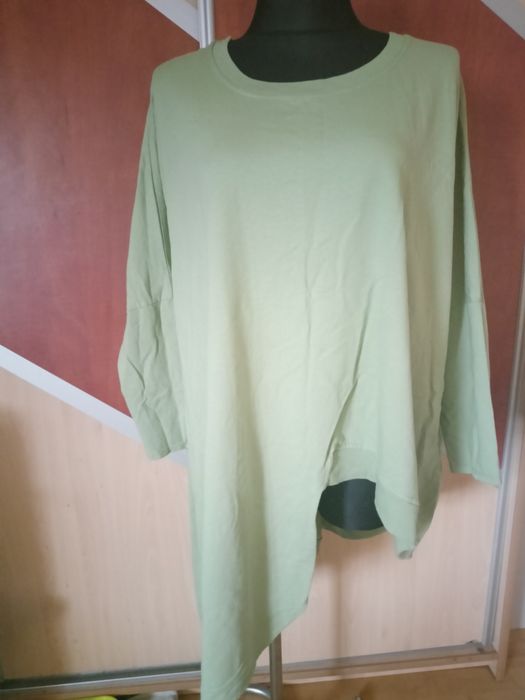 Tunika oversize asymetryczna