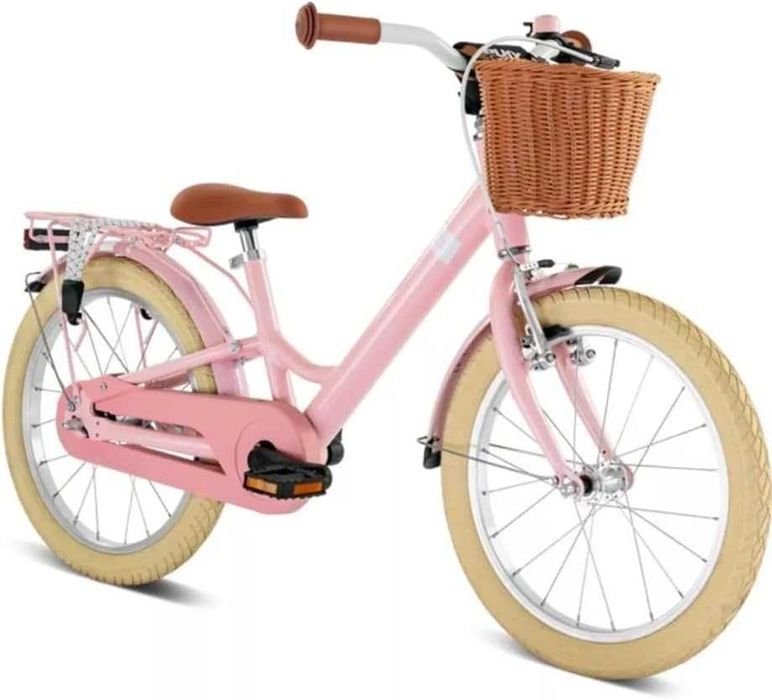 Puky Youke 18" Classic aluminiowy rower dziecięcy retro różowy