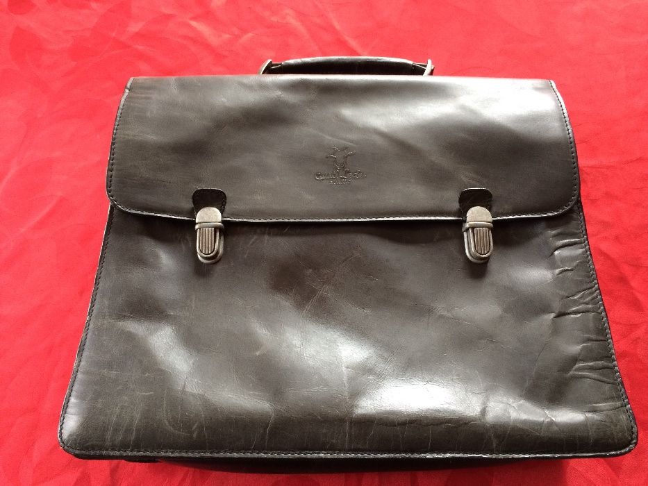 Mala / pasta executivo vintage em pele