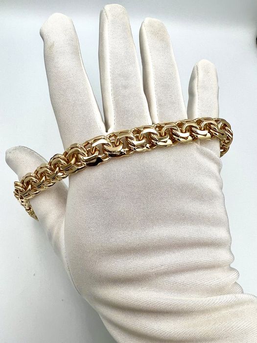 Złota Bransoletka Garibaldi 70g Nataliebizu