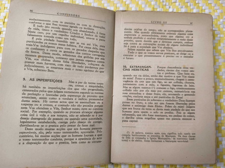 CONFISSÕES –  Santo Agostinho