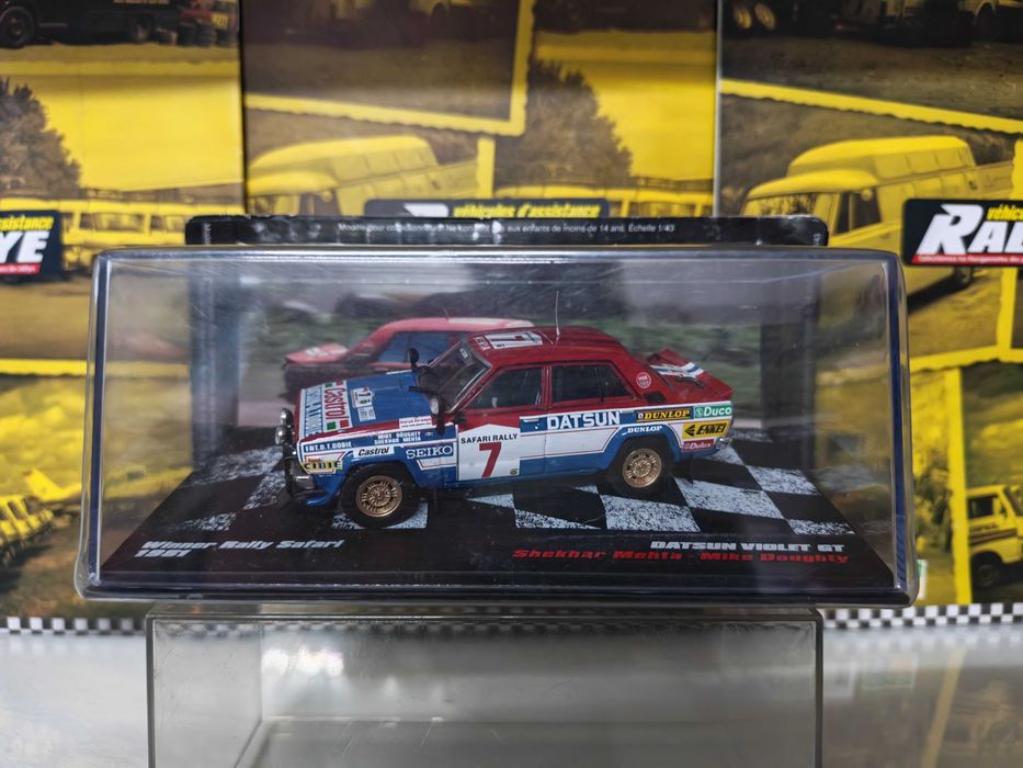 Datsun Violet GT Rally Safári 1:43